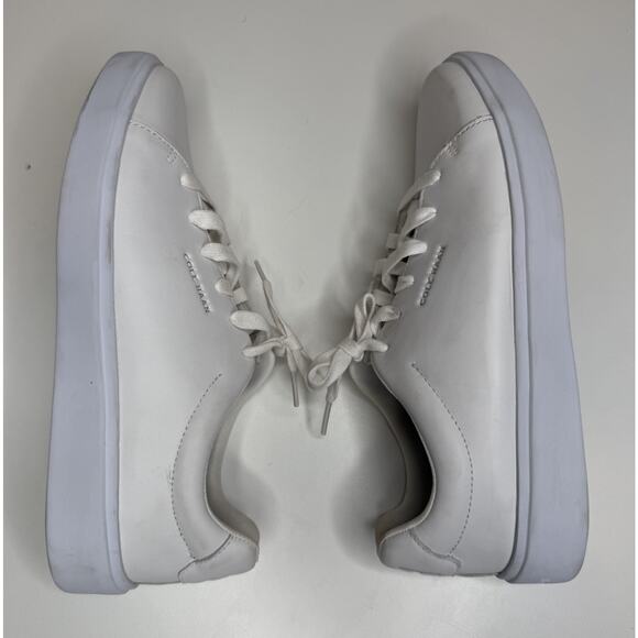 Cole Haan Grand Crosscourt Traveler Sneaker Womens 9B White Leather Low Lace Up - Picture 6 of 10